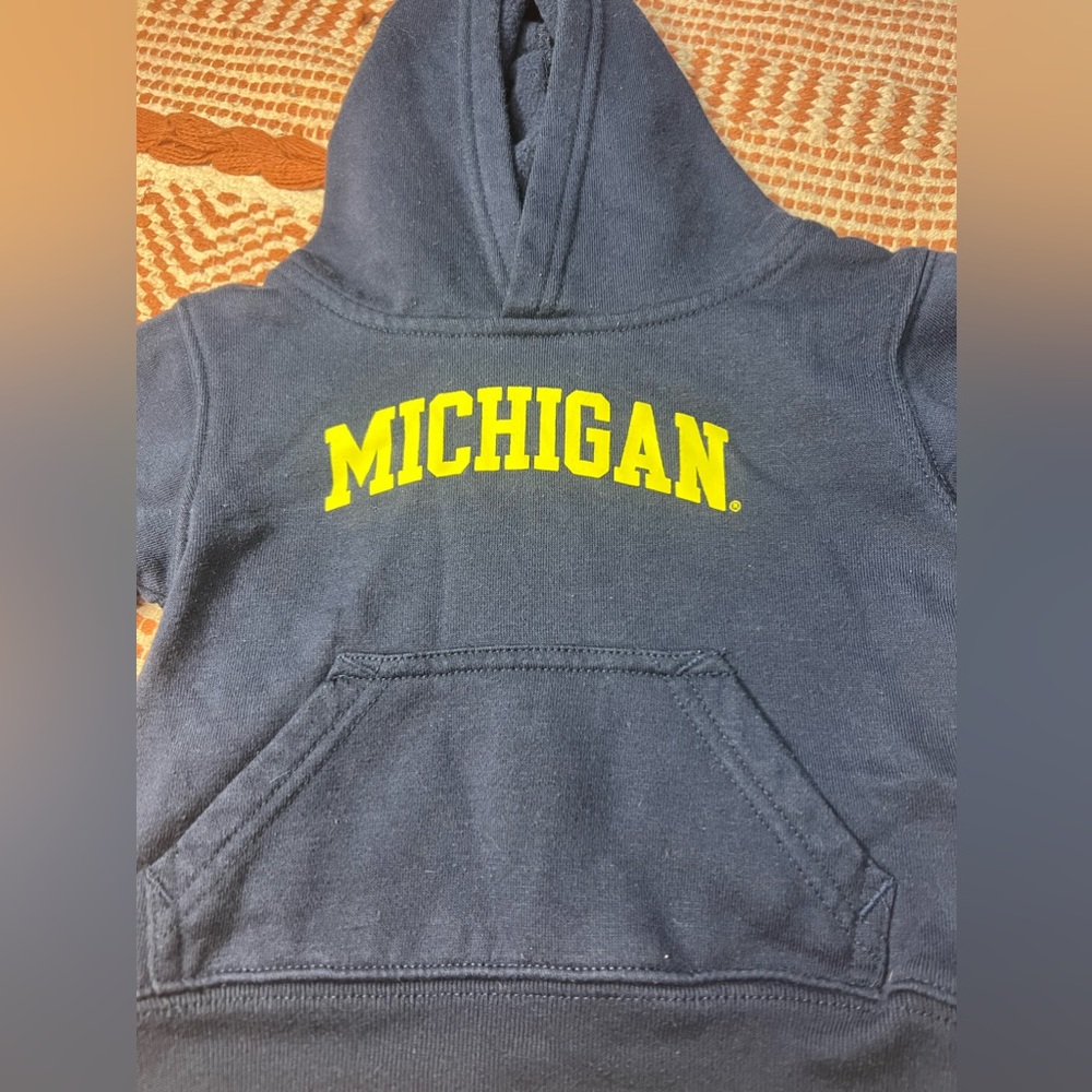 Michigan 6/9M Navy Hoodie